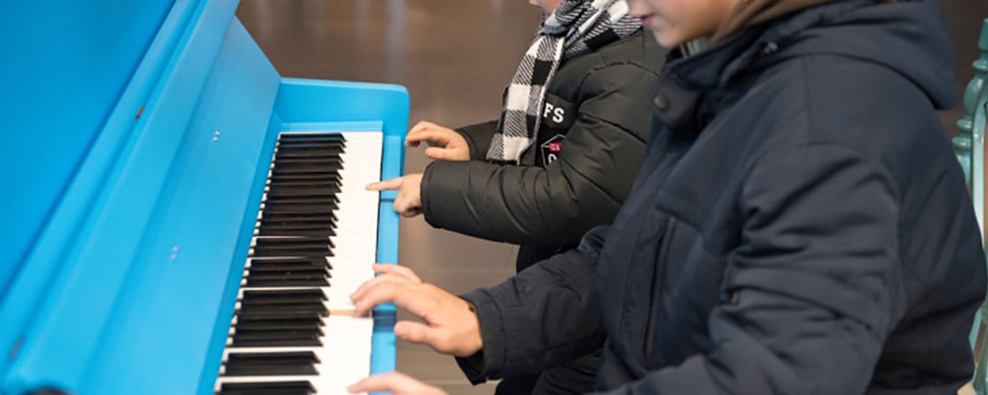  Для жителей и гостей столицы запущен креативный проект Пианино для всех - Sputnik Казахстан, 1920, 18.02.2026