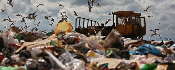 Полигон твердых бытовых отходов, архивное фото - Sputnik Казахстан