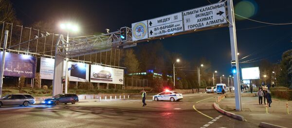 Спецоперация в центре Алматы - Sputnik Казахстан