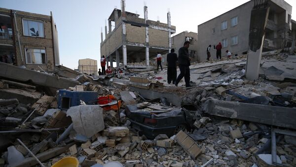 Последствия разрушительного землетрясения в Иране - Sputnik Казахстан