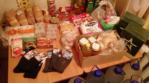 Жители Алтайского края отвезли казахстанцам продовольствие - Sputnik Казахстан