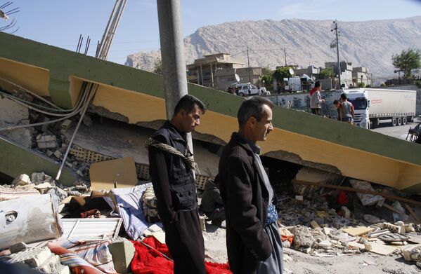 Последствия землетрясения на границе Ирана и Ирака - Sputnik Казахстан