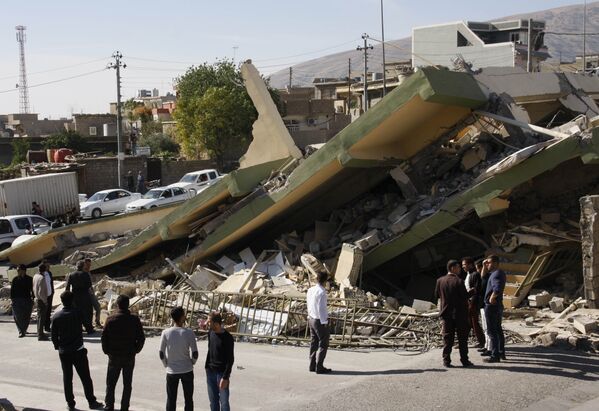 Последствия землетрясения на границе Ирана и Ирака - Sputnik Казахстан