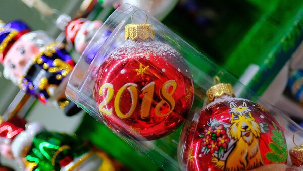 Новогодние игрушки - Sputnik Казахстан