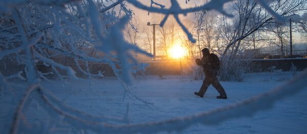 Зима, архивное фото Зима, архивное фото - Sputnik Казахстан