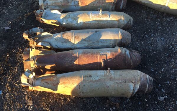 46 авиационных бомб обнаружили полицейские Талдыкоргана в пункте приема металлолома - Sputnik Казахстан