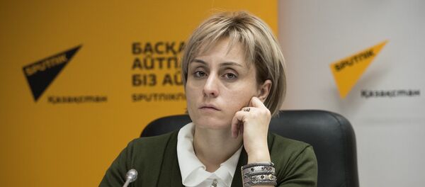 Руководитель фонда Коргау Астана Анна Рыль Руководитель фонда Коргау Астана Анна Рыль - Sputnik Казахстан