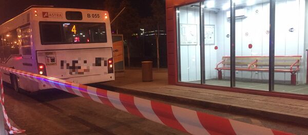 Автобус сбил пешехода Автобус сбил пешехода - Sputnik Казахстан