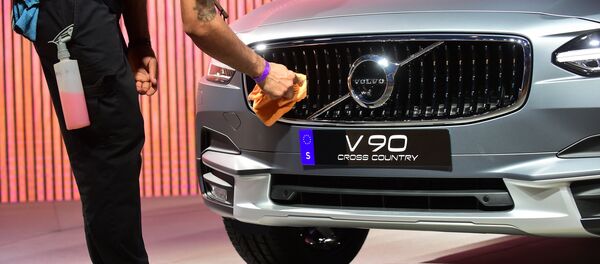 Автомобиль Volvo на автошоу Автомобиль Volvo на автошоу - Sputnik Казахстан
