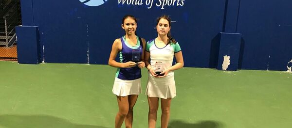 Адель Малгонусова и София Баранова Адель Малгонусова и София Баранова - Sputnik Казахстан