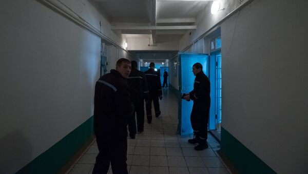 Колония чрезвычайной безопасности ЕЦ-166/5 в поселке Аршалы - Sputnik Казахстан