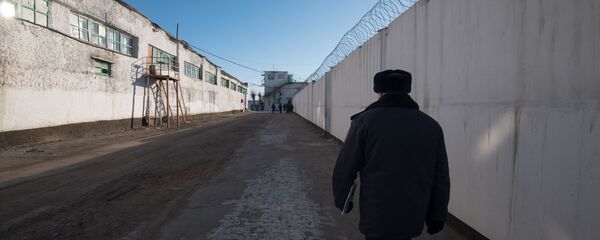 Колония чрезвычайной безопасности ЕЦ-166/5 в поселке Аршалы - Sputnik Казахстан