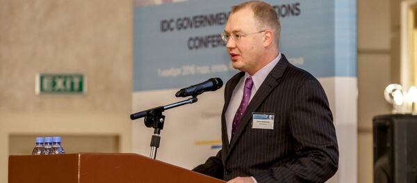 Региональный директор IDC в Центральной Азии, Азербайджане и Монголии Андрей Беклемишев Региональный директор IDC в Центральной Азии, Азербайджане и Монголии Андрей Беклемишев - Sputnik Казахстан