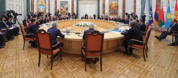 Заседании Совета коллективной безопасности Организации Договора о коллективной безопасности (ОДКБ) в расширенном составе Заседании Совета коллективной безопасности Организации Договора о коллективной безопасности (ОДКБ) в расширенном составе - Sputnik Казахстан