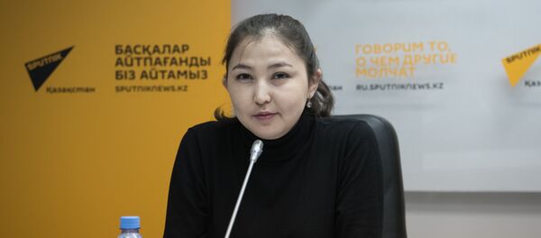 Координатор по коммуникациям Красного Полумесяца Казахстана Замзагуль Тажибаева - Sputnik Казахстан