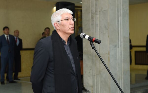 Марат Асипов на панихиде по Геннадию Бендицкиму - Sputnik Казахстан