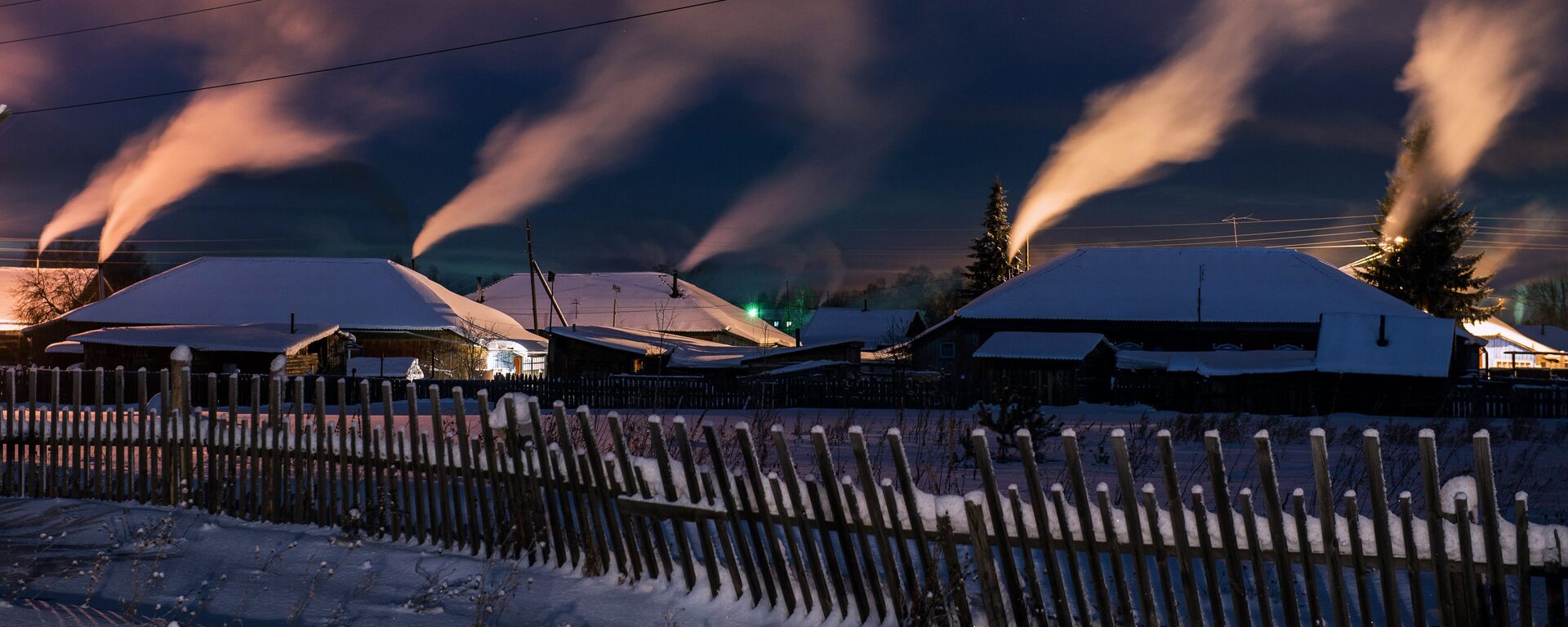 Деревня зимой, архивное фото - Sputnik Казахстан, 1920, 16.01.2023