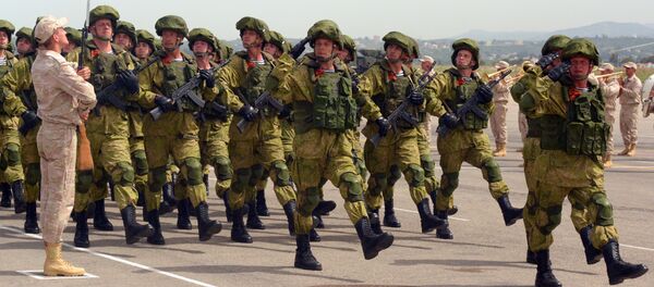 Военнослужащие на авиабазе Хмеймим, архивное фото - Sputnik Казахстан