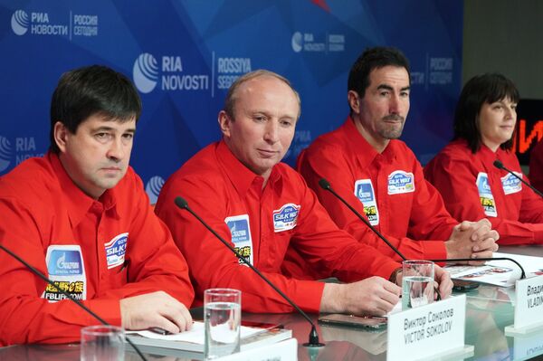 Пресс-конференция, посвященная ралли-марафону Шелковый путь - 2018 - Sputnik Казахстан