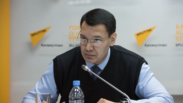 Эксперт Центра военно-стратегических исследований Ерлан Рысбеков - Sputnik Казахстан