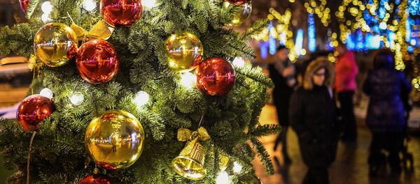 Жаңа жылдық иллюминация - Sputnik Қазақстан