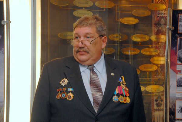 Председатель Союза чернобыльцев Северо-Казахстанской области Юрий Лошкарев - Sputnik Казахстан