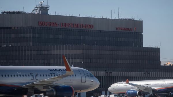 Презентация самолета Bombardier CS300 в аэропорту Шереметьево - Sputnik Казахстан