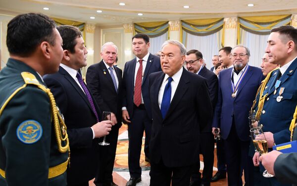 Нурсултан Назарбаев принял участие в церемонии вручения государственных наград и премий - Sputnik Казахстан