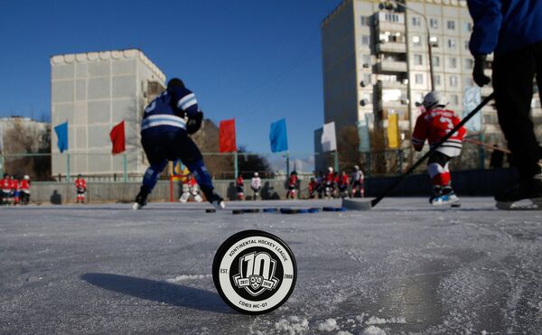 Шайба КХЛ, которая отправится на МКС Шайба КХЛ, которая отправится на МКС - Sputnik Казахстан