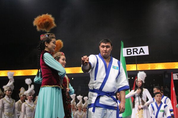 Финал турнира по казак курес Евразия барысы - Sputnik Казахстан