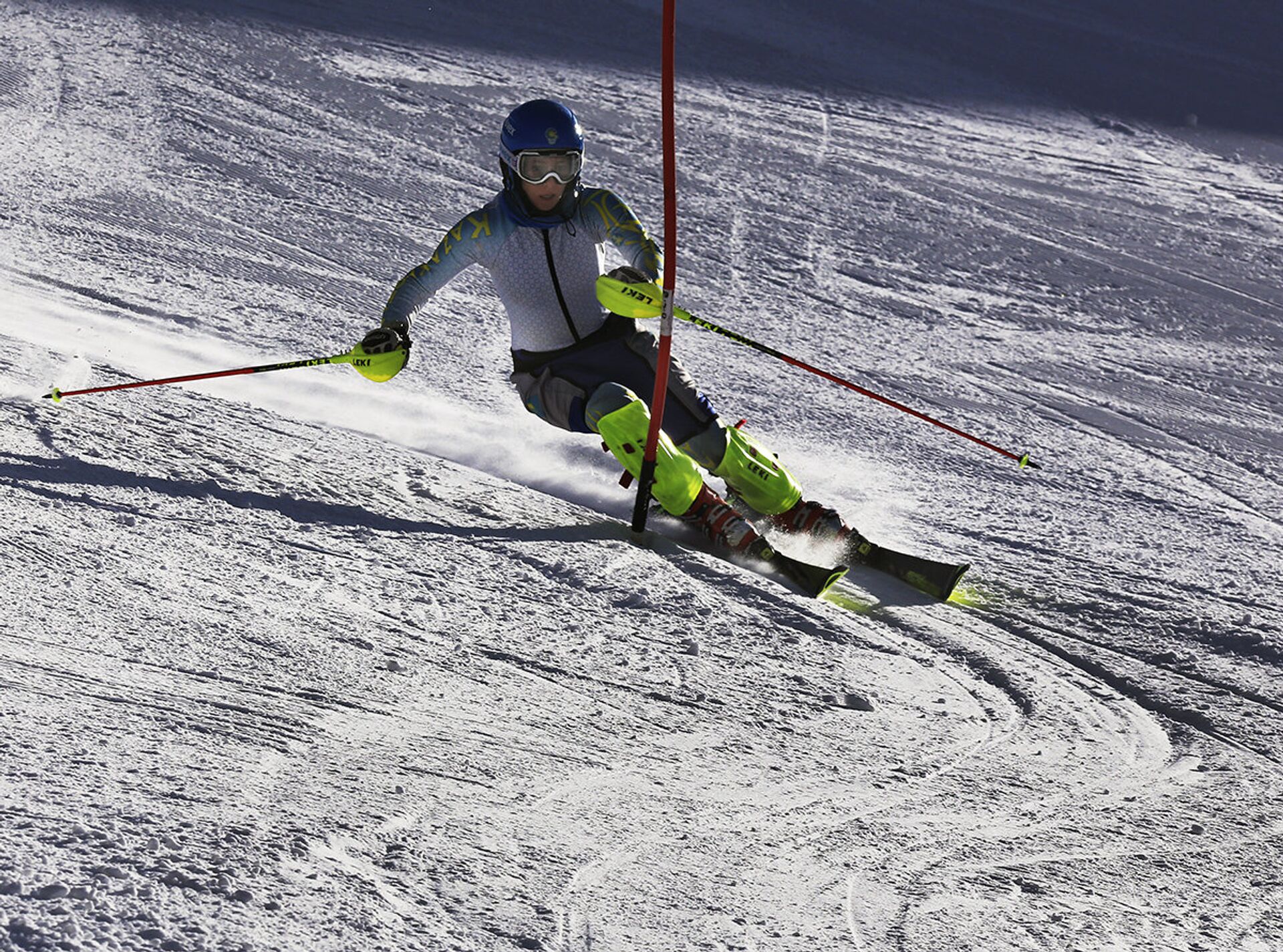 Горнолыжный спорт. Слалом Горнолыжный спорт. Слалом - Sputnik Казахстан, 1920, 05.01.2026