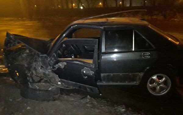 Тройная дорожная авария на ул Лавренева - Sputnik Казахстан