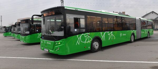 Автобусы в Алматы - Sputnik Казахстан