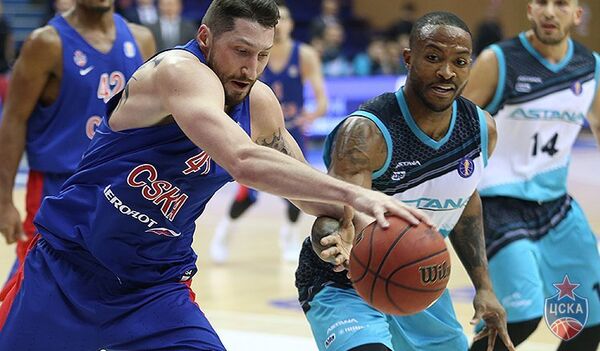 БК Астана - БК ЦСКА БК Астана - БК ЦСКА - Sputnik Казахстан