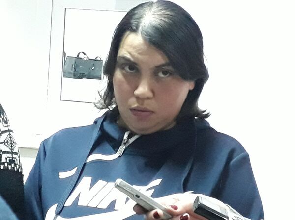 Мать погибшего младенца Олеся Грудинская - Sputnik Казахстан