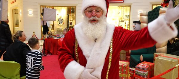 Санта-Клаус из Лапландии поздравил казахстанцев с Новым годом - Sputnik Казахстан