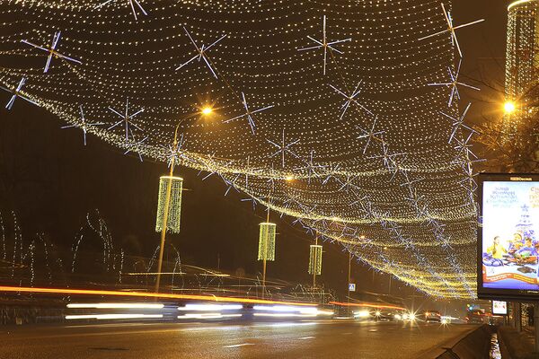Новый год в Алматы - Sputnik Казахстан
