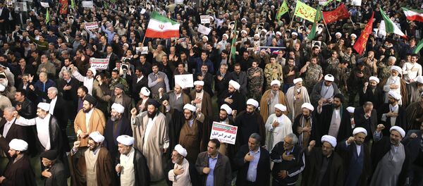 Акции протеста в Иране Акции протеста в Иране - Sputnik Казахстан