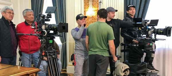 Съемки художественного фильма Путь Лидера. В эпицентре мира - Sputnik Казахстан