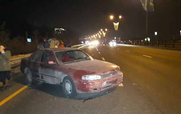 Несколько авто столкнулись на Восточной объездной дороге в Алматы - Sputnik Казахстан