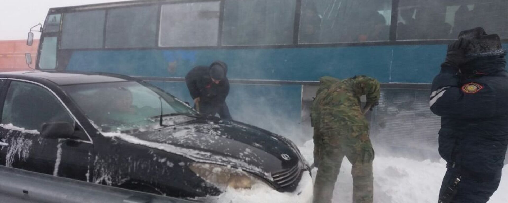 Трасса Астана-Караганда, архивное фото - Sputnik Казахстан, 1920, 12.01.2026