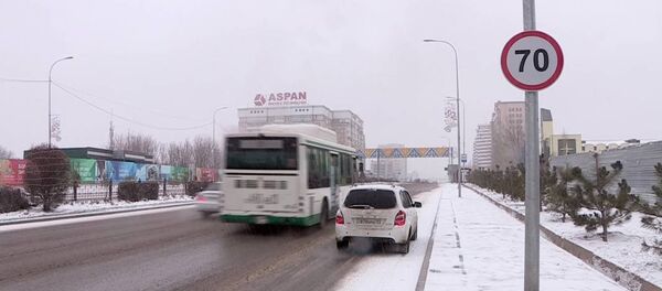 Улица в Шымкенте - Sputnik Казахстан