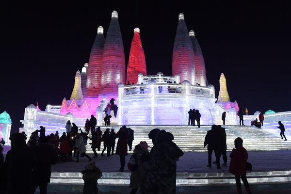 Фестиваль льда и снега в Китае - Sputnik Казахстан