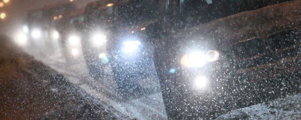 Автомобильные пробки, архивное фото Автомобильные пробки, архивное фото - Sputnik Казахстан