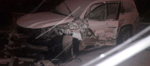 ДТП на Капчагайском мосту - Sputnik Казахстан