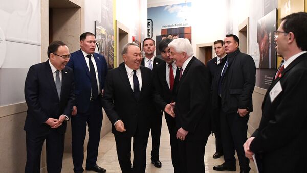 Нурсултан Назарбаев в рамках официального визита в Вашингтон провел встречу с представителями деловых кругов США - Sputnik Казахстан