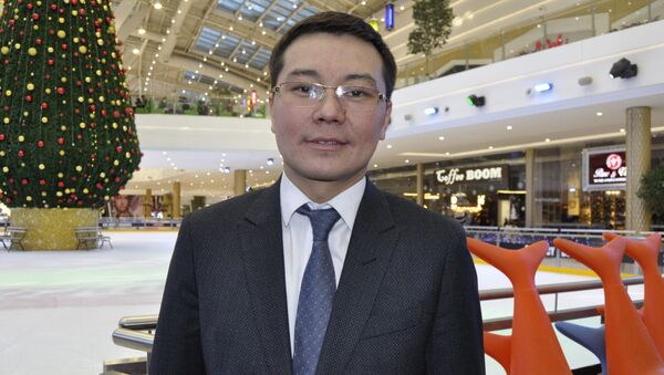 Официальный представитель национального олимпийского комитета Казахстана Жигер Азбергенов - Sputnik Казахстан