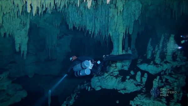 Самую большую на планете подводную пещеру нашли в Мексике - Sputnik Казахстан
