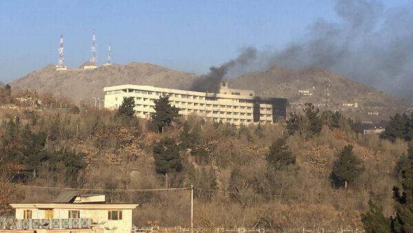 Нападение боевиков на отель Intercontinental Hotel в Кабуле - Sputnik Казахстан