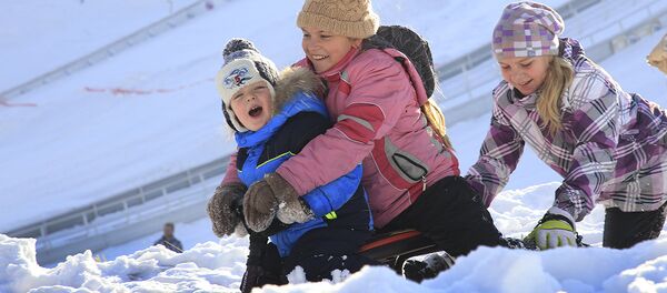 Зимние забавы - Sputnik Казахстан